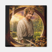 BILBO BAGGINS™ in Shire Collage Magneet (Voorkant)