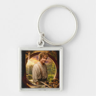 BILBO BAGGINS™ in Shire Collage Sleutelhanger