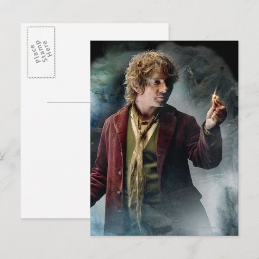 BILBO BAGGINS™ met de ring Briefkaart (Voorkant / Achterkant)