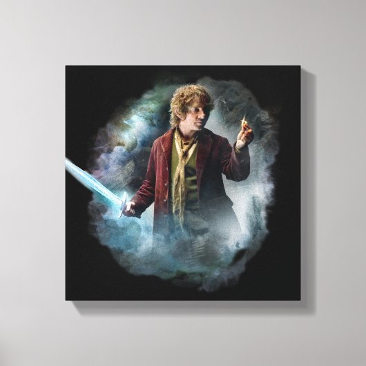 BILBO BAGGINS™ met de ring Canvas Afdruk (Voorkant)