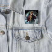 BILBO BAGGINS™ met de ring Vierkante Button 5,1 Cm (In situ)
