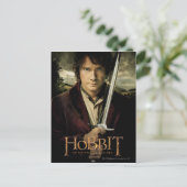 BILBO BAGGINS™ met zwaard Briefkaart (Staand voorkant)