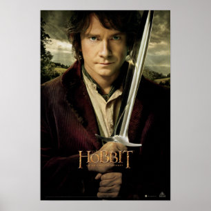 BILBO BAGGINS™ met zwaard Poster