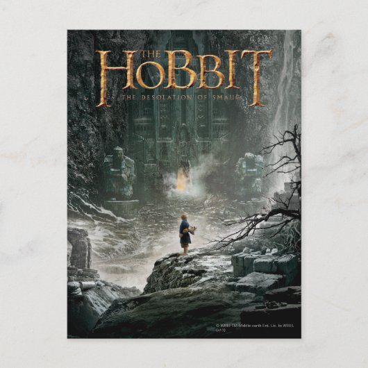 BILBO BAGGINS™ op Erebor Briefkaart (Voorkant)