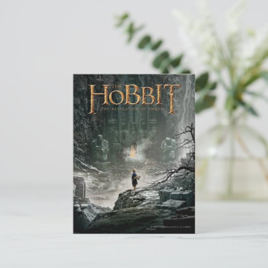 BILBO BAGGINS™ op Erebor Briefkaart (Staand voorkant)