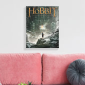 BILBO BAGGINS™ op Erebor Canvas Afdruk (Insitu (Woonkamer))