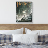 BILBO BAGGINS™ op Erebor Canvas Afdruk (Insitu (Slaapkamer))