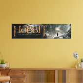 BILBO BAGGINS™ op Erebor Canvas Afdruk (Insitu (Woonkamer))