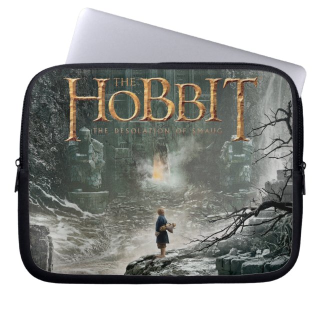 BILBO BAGGINS™ op Erebor Laptop Sleeve (Voorkant)