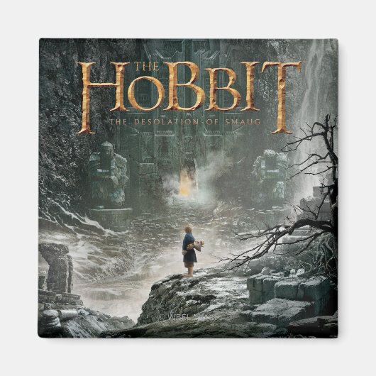 BILBO BAGGINS™ op Erebor Magneet (Voorkant)