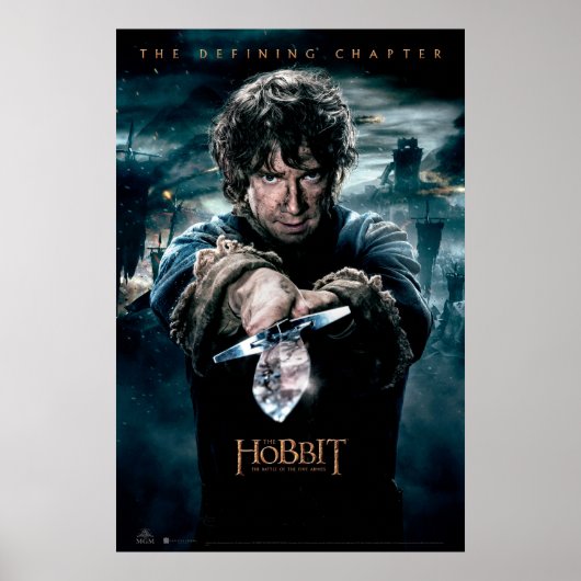 BILBO BAGGINS™ Pointing Sting Poster (Voorkant)
