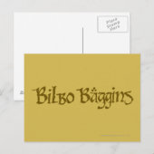 BILBO BAGGINS™ Solid Briefkaart (Voorkant / Achterkant)