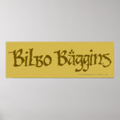 BILBO BAGGINS™ Solid Poster (Voorkant)