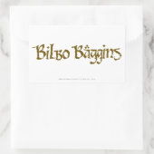 BILBO BAGGINS™ Solid Rechthoekige Sticker (Tas)