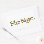 BILBO BAGGINS™ Solid Rechthoekige Sticker (Envelop)
