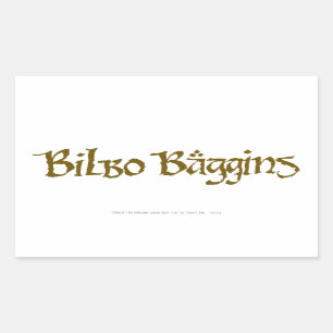 BILBO BAGGINS™ Solid Rechthoekige Sticker