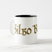 BILBO BAGGINS™ Solid Tweekleurige Koffiemok (Voorkant links)