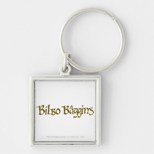 BILBO BAGGINS™ Stevig Sleutelhanger (Voorkant)