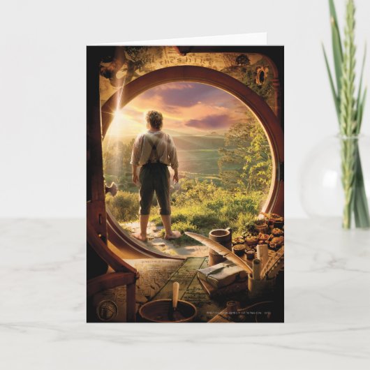 BILBO BAGGINS™ terug in de Collage van het Kaart (Voorkant)