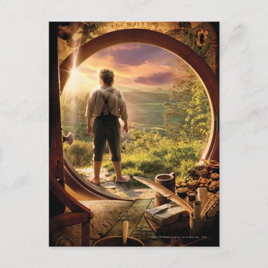 BILBO BAGGINS™ Terug in Shire Collage Briefkaart (Voorkant)