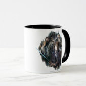 BILBO BAGGINS™, THORIN OAKENSHIELD™ & Gandalf Mok (Voorkant rechts)