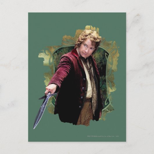 BILBO BAGGINS™ with sword Briefkaart (Voorkant)