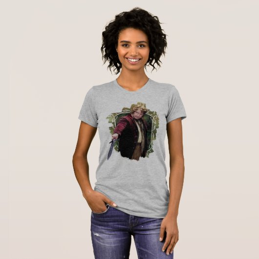 BILBO BAGGINS™ with sword T-shirt (Voorkant volledig)