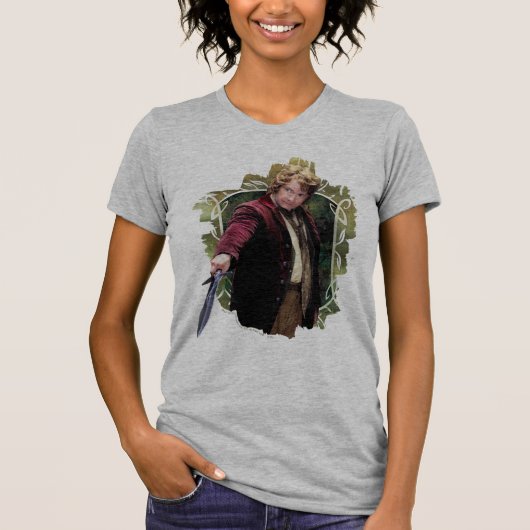 BILBO BAGGINS™ with sword T-shirt (Voorkant)