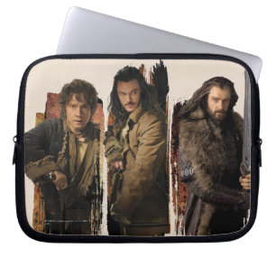 Bilbo, Bard, en Grafische Thorin Laptop Sleeve