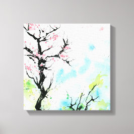 Bild mit Frühling Canvas Afdruk