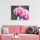 Bild mit Orchidee Canvas Afdruk (Insitu (Woonkamer))