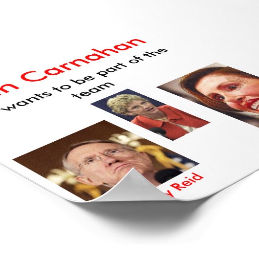 bilde, nancy_pelosi, harry_reid, Robin Carnahan.. Poster (Hoek)