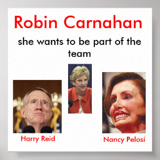 bilde, nancy_pelosi, harry_reid, Robin Carnahan.. Poster