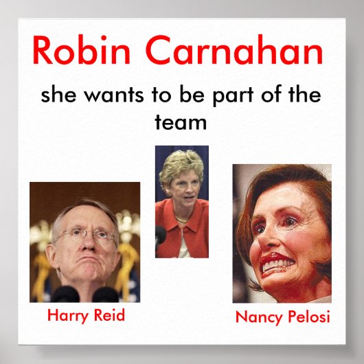 bilde, nancy_pelosi, harry_reid, Robin Carnahan.. Poster (Voorkant)