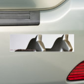 Bildekal Dalahästar Bumpersticker (Op auto)