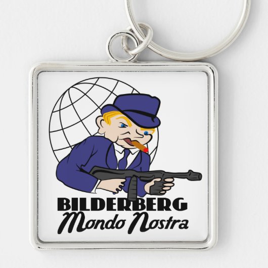Bilderberg Mondo Nostra Sleutelhanger (Voorkant)
