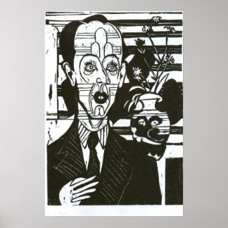 Bildnis Dr. Huggler Poster