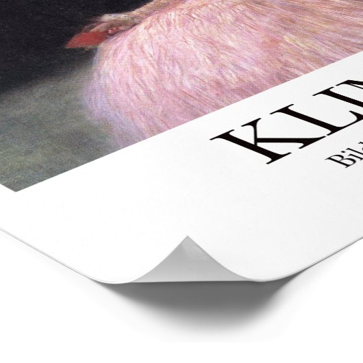 Bildnis Sonja Knips van Gustav Klimt Poster (Hoek)