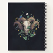 Bildserie Leben Und Tod: Schafschädel Notitieboek (Achterkant)