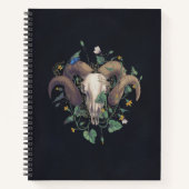 Bildserie Leben Und Tod: Schafschädel Notitieboek (Voorkant)