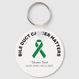 Bile Duct Cancer Awareness Memory Sleutelhanger