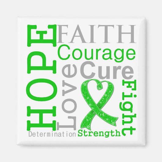 Bile Duct Cancer Hope Magneet (Voorkant)