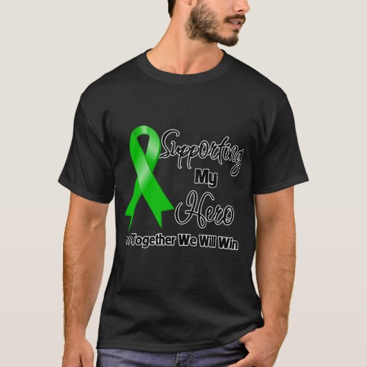 Bile Duct Cancer ondersteunt mijn helo T-shirt (Voorkant)