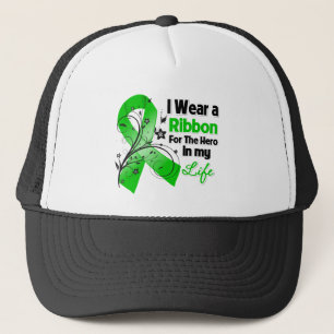 Bile Duct Cancer Ribbon Hero in Mijn leven Trucker Pet