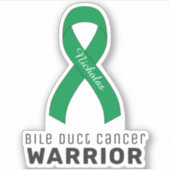 Bile Duct Cancer Vinyl Sticker (Voorkant)