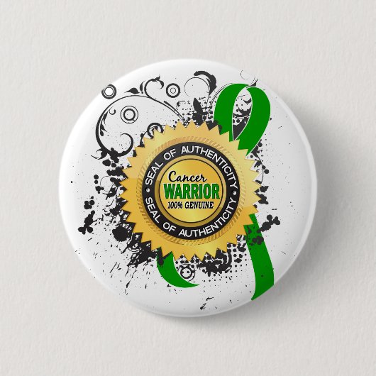Bile Duct Cancer Warrior 23 Ronde Button 5,7 Cm (Voorkant)