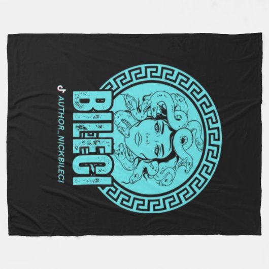 Bileci Logo Fleece Deken (Voorkant (Horizontaal))