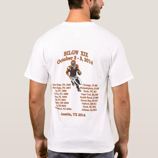 BILGW XIX (zakontwerp) T-shirt (Achterkant)