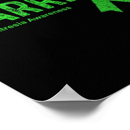 Biliaire atresie bewustzijnsstrijder poster (Hoek)