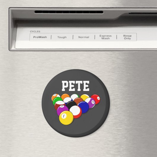 Biliardtabel sjabloon, populair ontwerp magneet (Insitu (Vaatwasser))